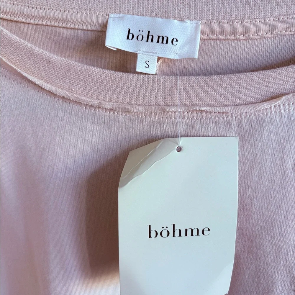 Bohme Blush Ruffle Sleeve Tee - Picture 3 of 4
